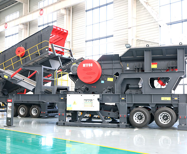 MTF Wheel Type Mobile Crushing And Screening Plant
