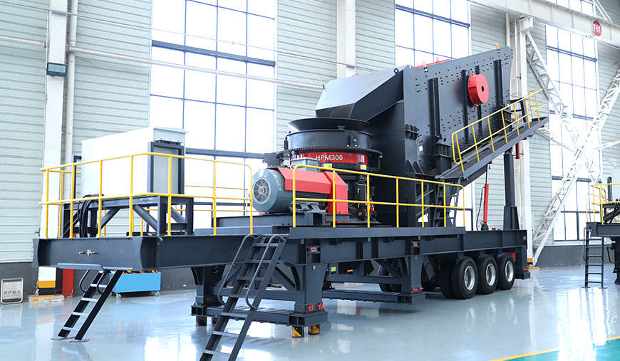 MTF Wheel Type Mobile Crushing And Screening Plant