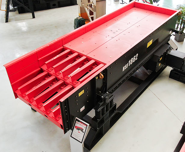 HSF Series Heavy Grizzly Vibrating Feeder