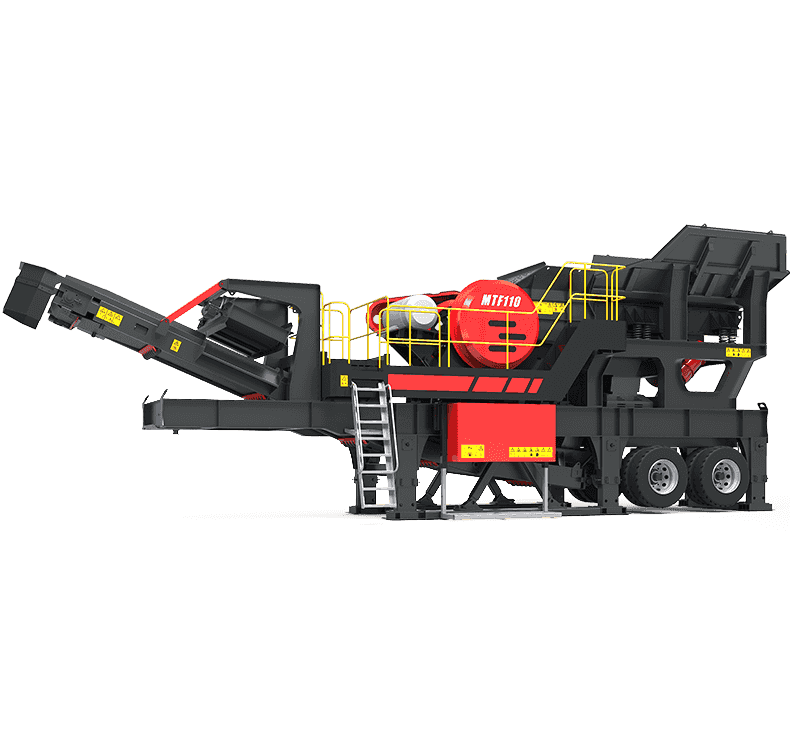 MTF Wheel Type Mobile Crushing And Screening Plant